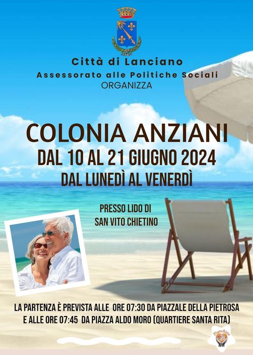 Colonia Estiva per Anziani a Lanciano